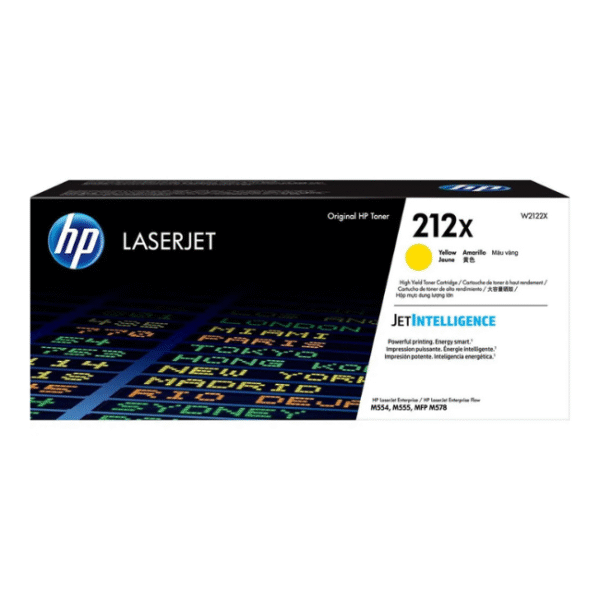 Toner HP 212X Yellow Original LaserJet