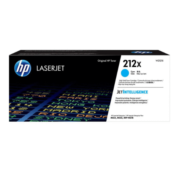 Toner HP 212X Cyan Original LaserJet