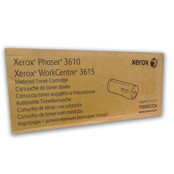 Toner Xerox 106R02724 Negro Original