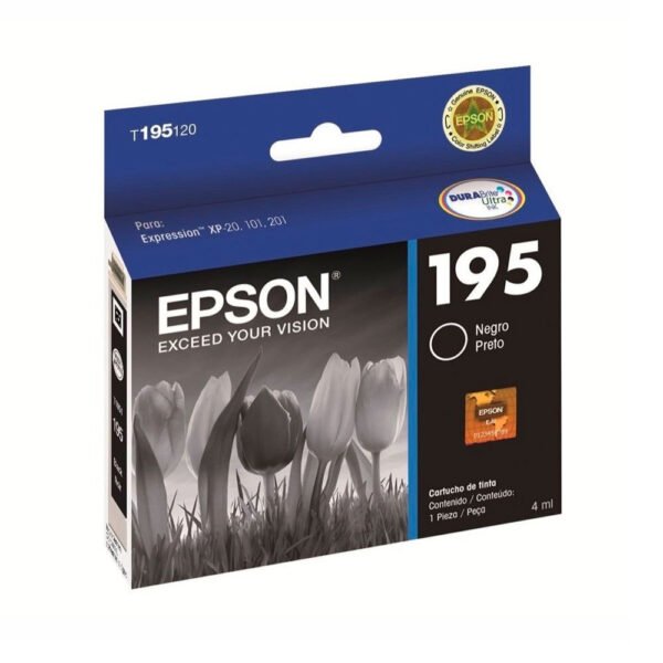 Tinta Epson T195120 Negro Original