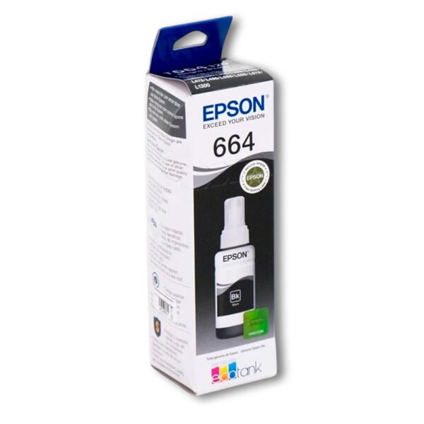 Tinta Epson T664120-Al Negro Original