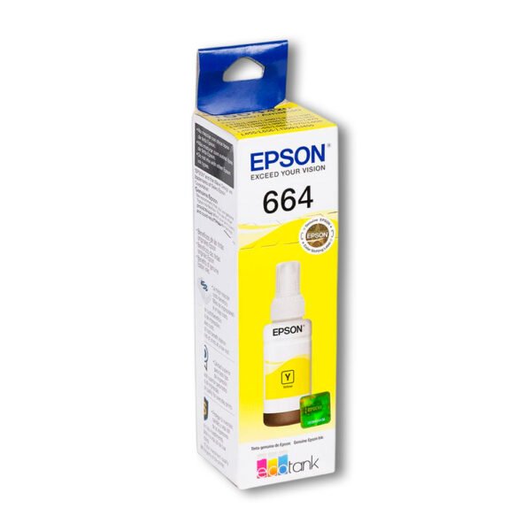 Tinta Epson T664420-Al Yellow Original