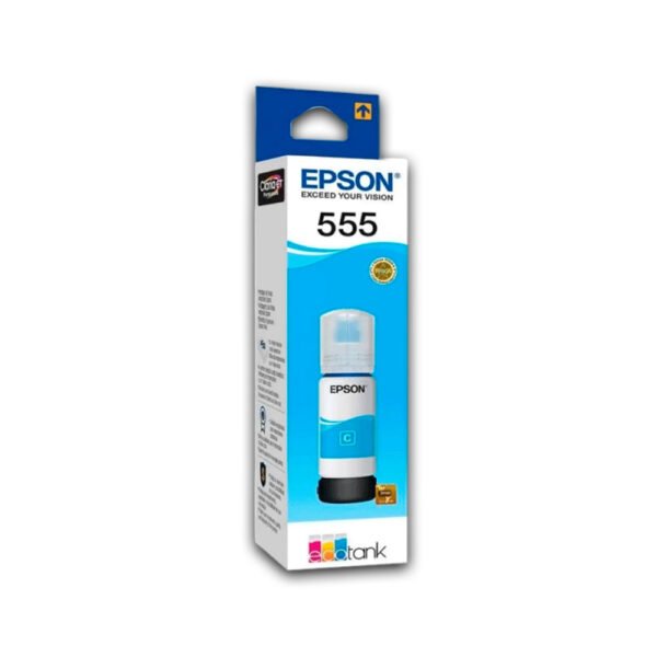 Tinta Epson T555220-Al Cyan Original
