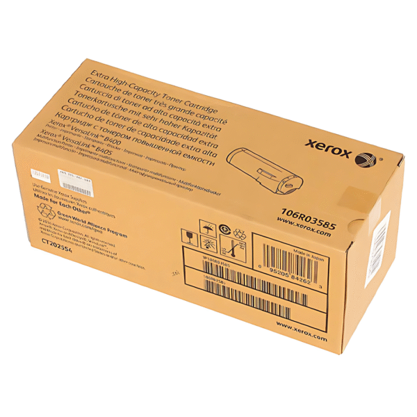 Toner Xerox 106r03585 Negro Cartucho Original