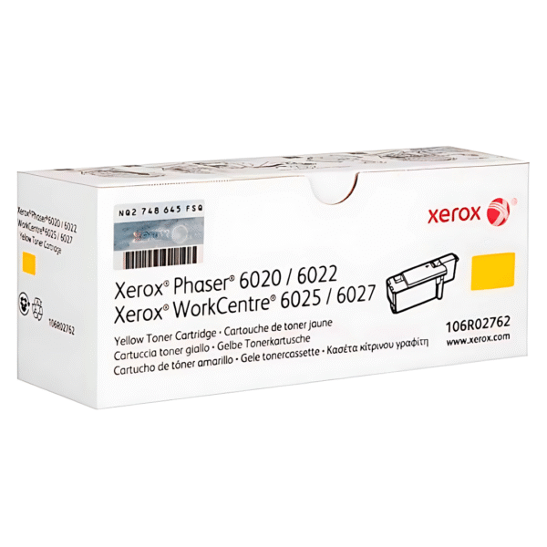Toner Xerox 106R02762 Yellow Original
