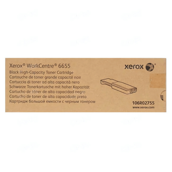 Toner Xerox 106R02755 Negro Original