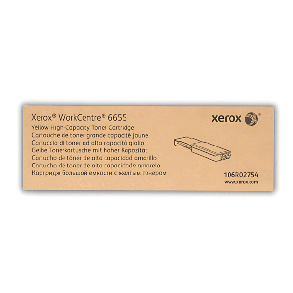 Toner Xerox 106R02754 Yellow Original