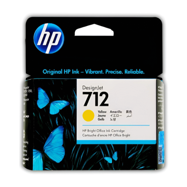 Tinta HP 712 Amarillo (3ED69A) Original