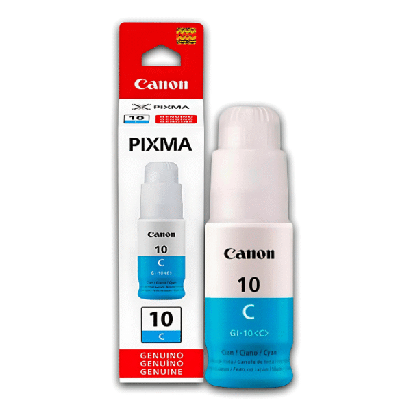 Tinta Canon GI-10C Cian Original