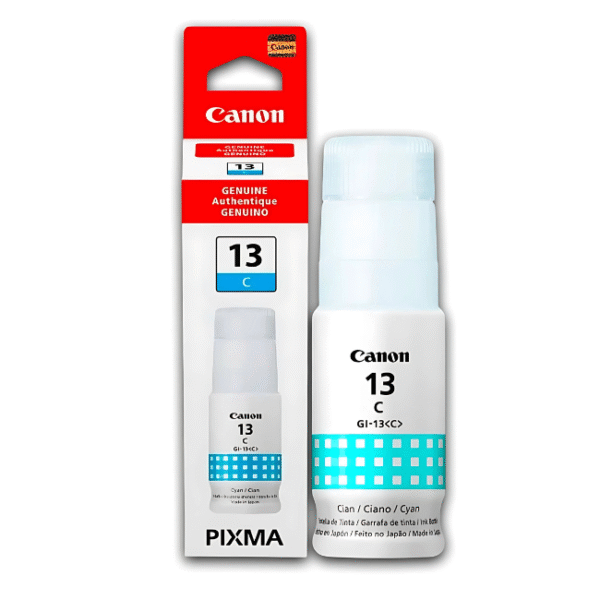 Tinta Canon Gi-13 C Cian Original