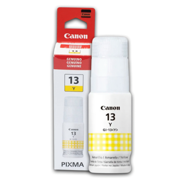 Tinta Canon Gi-13 Y Yellow Original