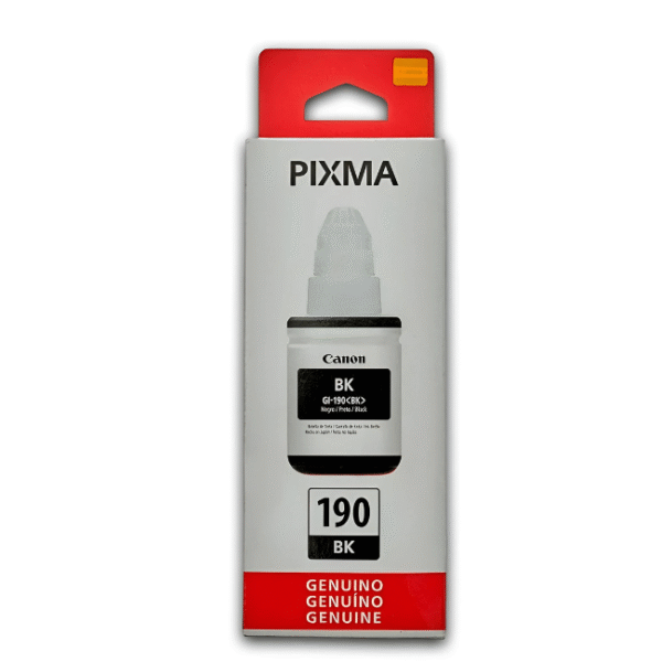 Tinta Canon Gi-190Bk Black Original