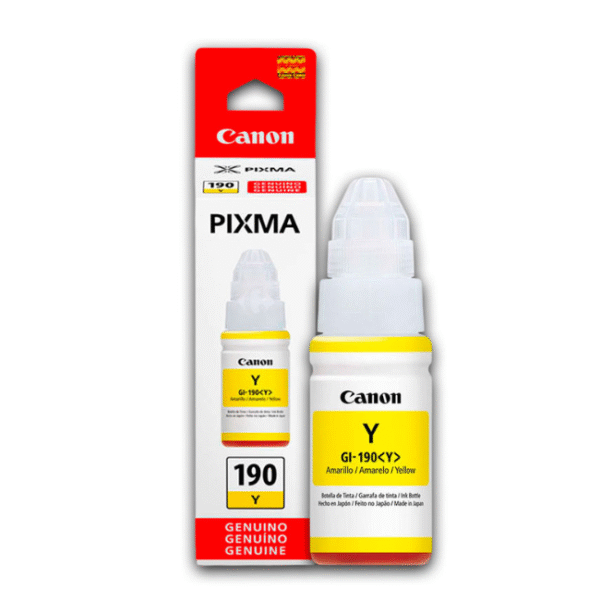 Tinta Canon Gi-190Y Yellow Original