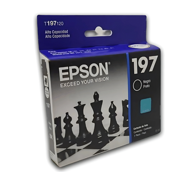 Tinta Epson T197120 Negro Original