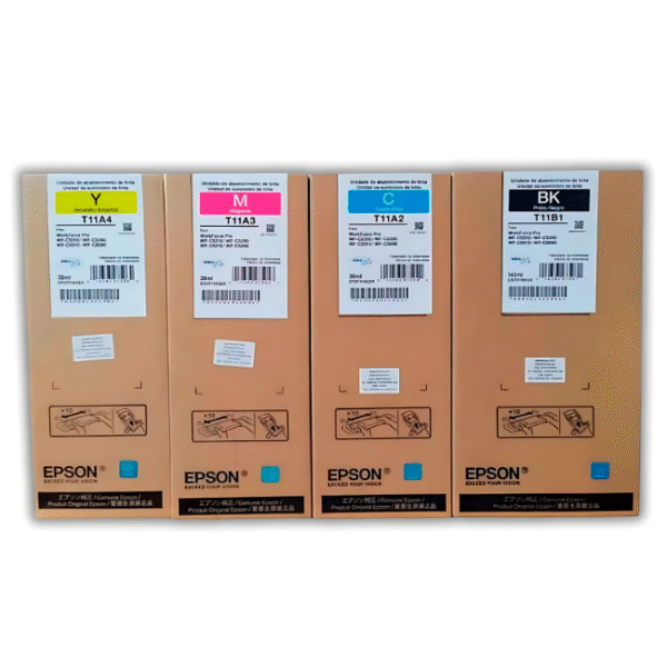 Pack Tinta Epson T11B Negro y T11A Color
