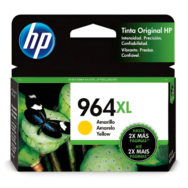 Tinta HP 964XL original 3JA56AL Yellow