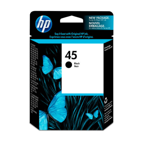 Tinta HP 45 original 51645AL Negro
