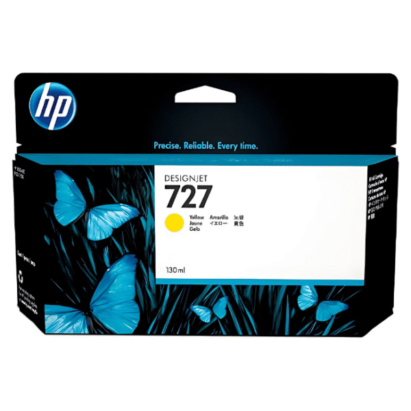 Tinta HP 727A original B3P21A Yellow