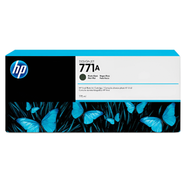 Tinta HP 771A original B6Y15A Matte Black