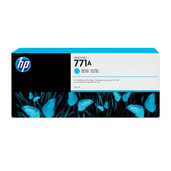 Tinta HP 771A original B6Y20A Lt Cyan