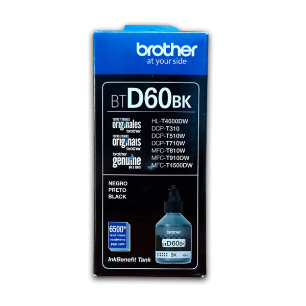 Tinta Brother BTD-60BK Black Original