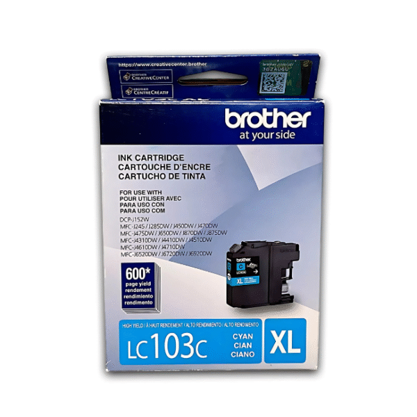 Tinta Brother LC-103C Cian Original