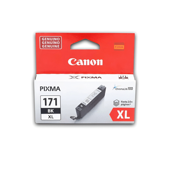 Tinta Canon CLI-171 XL Black Original