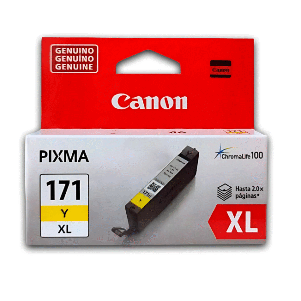 Tinta Canon CLI-171 XL Yellow Original